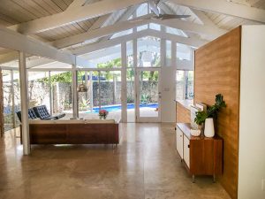 Darrel Fleeger mid-century house miami lounge