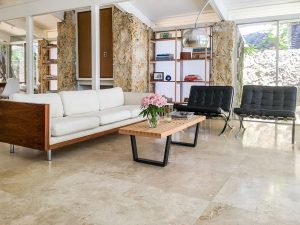 Darrel Fleeger mid-century house miami living room