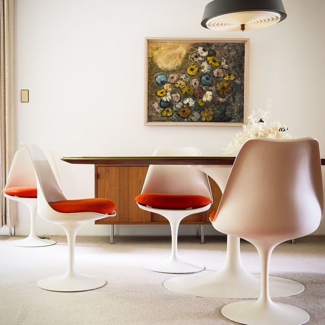 The Frost House - Paul McCobb - Knoll - dining area