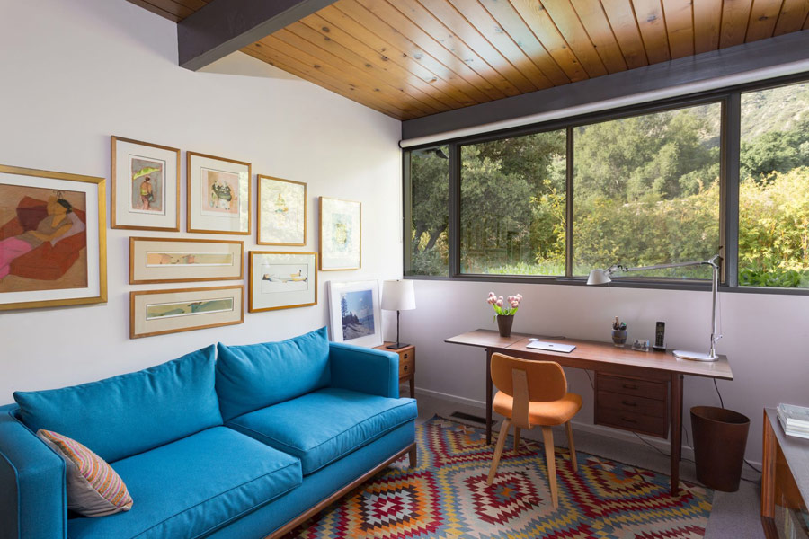 mid-century house by Thomas A. Dismukes in Pasadena studio