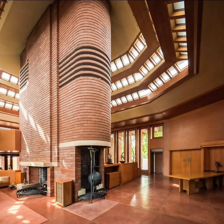 Frank Lloyd Wright SC Johnson Wax Complex - interior