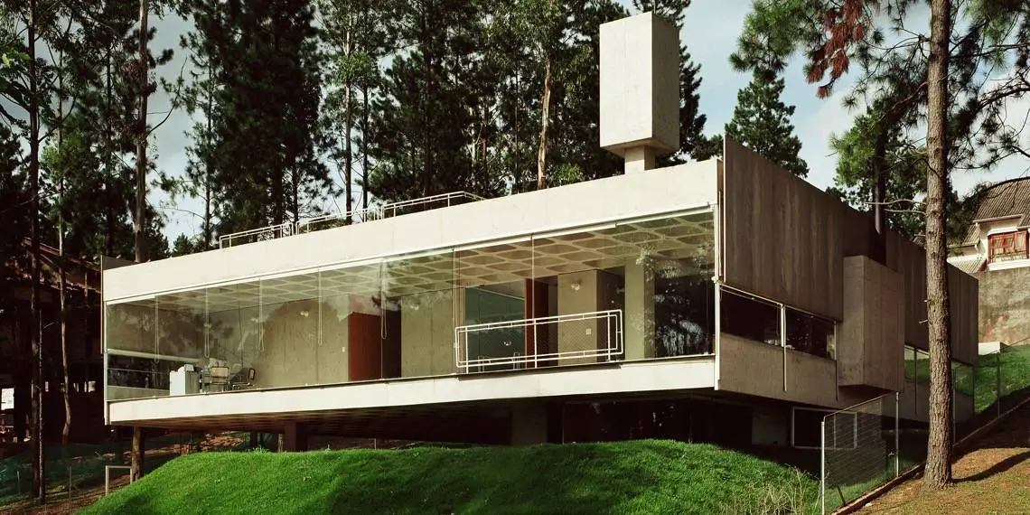 modernist house in portugal - Casa em Aldeia da Serra - exterior