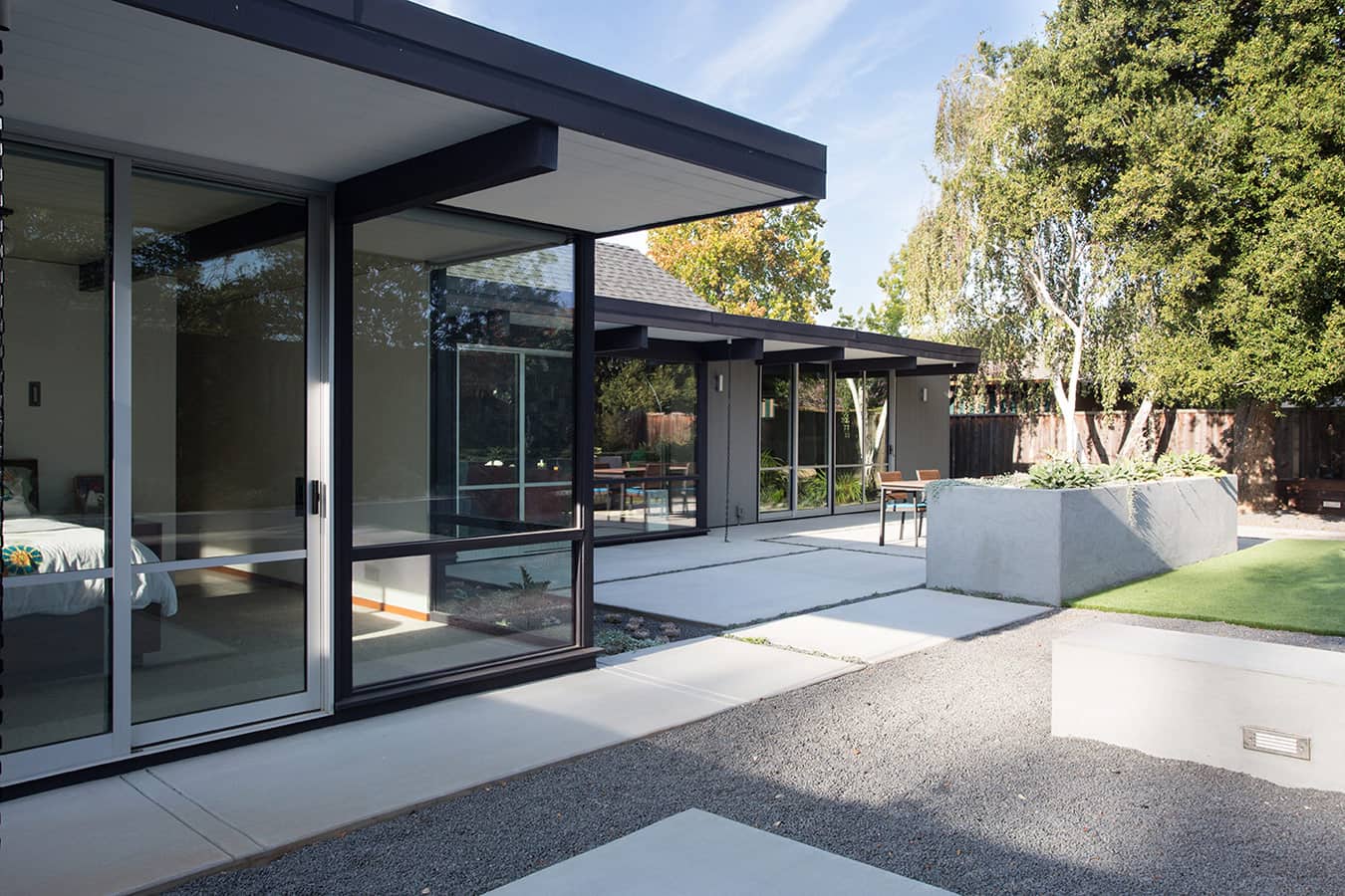 Renewed Classic Eichler by Klopf Architecture exterior