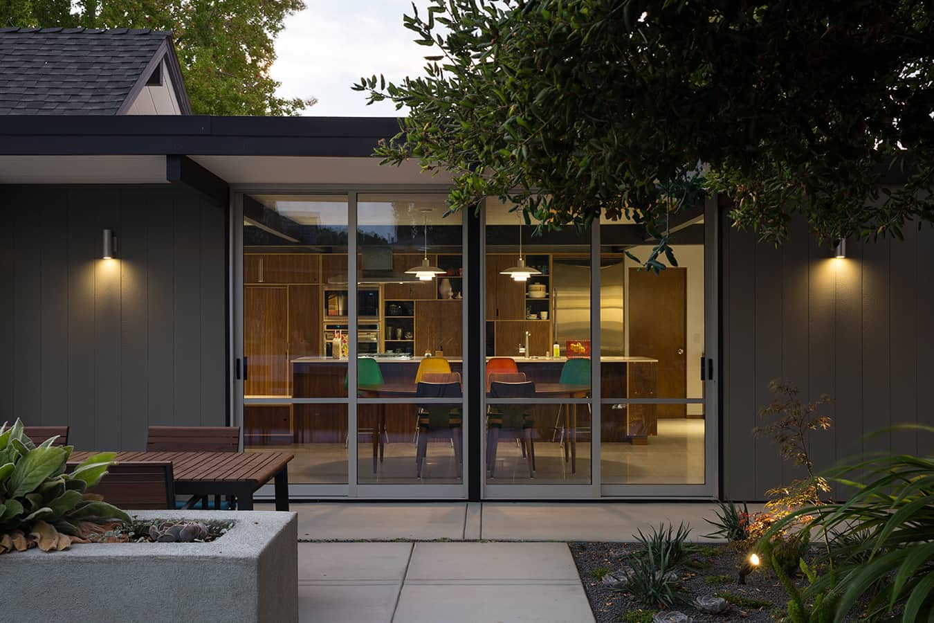 Renewed Classic Eichler by Klopf Architecture exterior