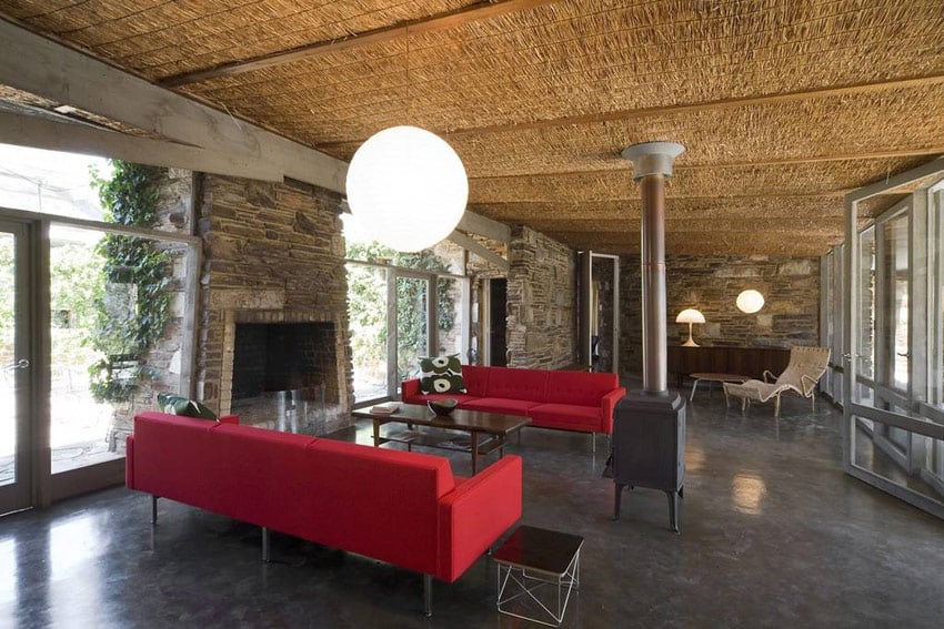 Australian Mid-century modern - Robin Boyd - Baker House - living room