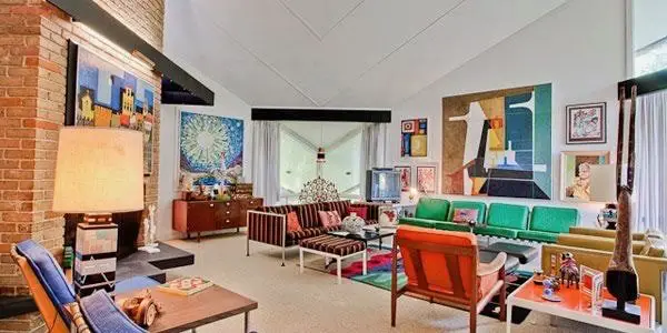 mid-century modern barthel house
