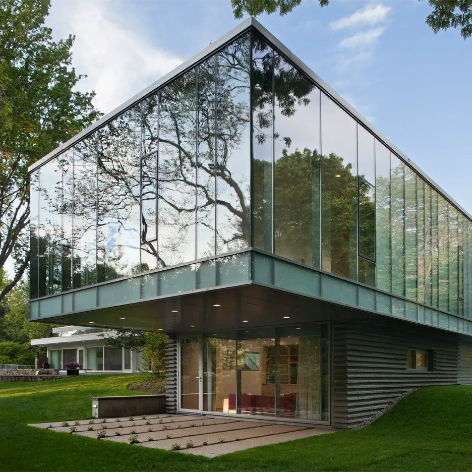 marcel breuer house new canaan toshiko mori facade