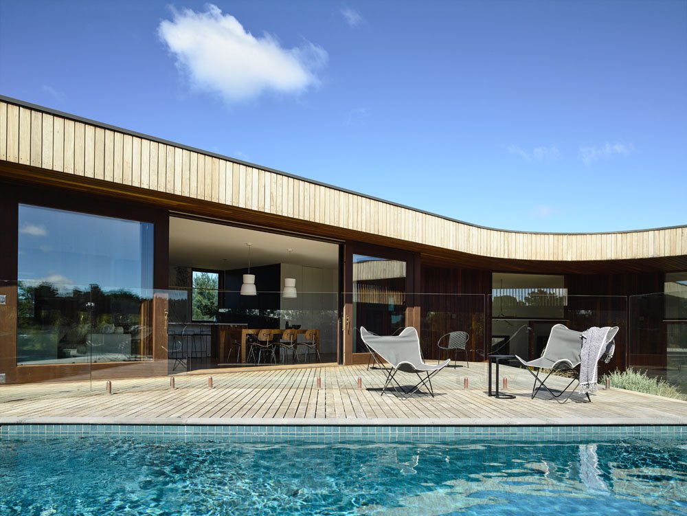 beach house - mid-century modern inspiration - pool
