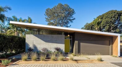 mid-century inspired modern beach retreat in australia