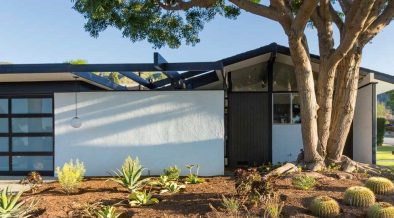 mid-century ranch style house california - exterior