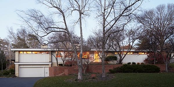 Mid-Century Remodel in Kansas - exterior