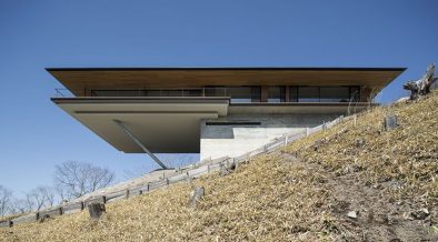 modern japanese house by Kidosaki Architects - House in Yatsugatake - exterior
