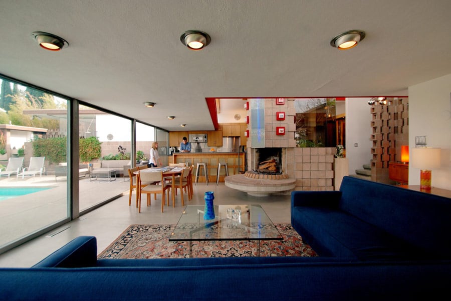 mid century house Max-Bubeck-Residence - living