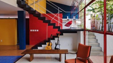 Modernist residence - architect Vilanova Artigas living