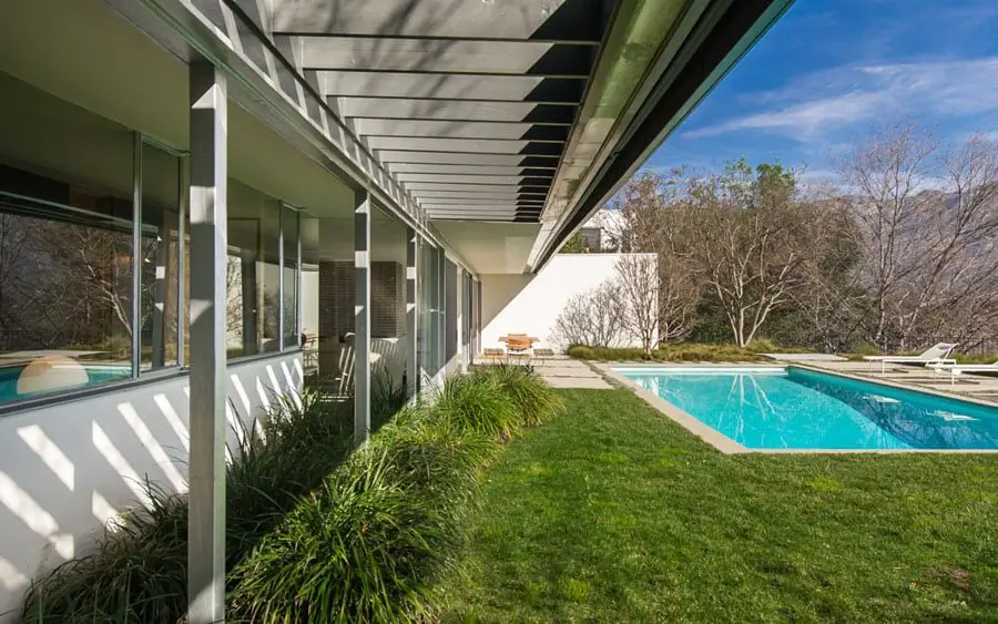 Richard Neutra Clarck House - pool