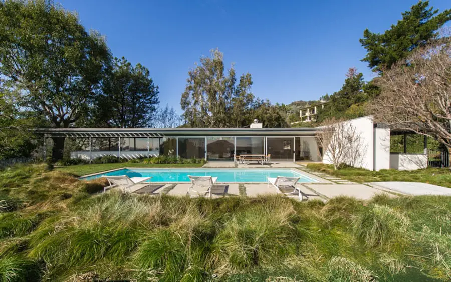 Richard Neutra Clarck House - pool