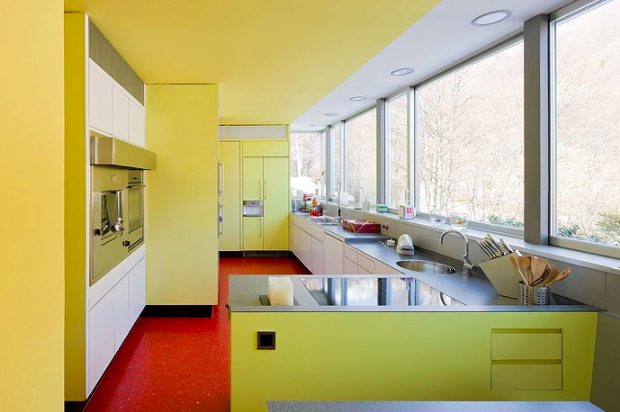 Richard Neutra Ebelin Bucerius modernist House - kitchen