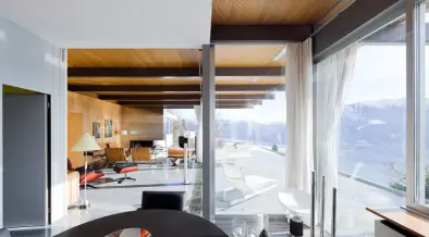 Richard Neutra Ebelin Bucerius modernist House - living