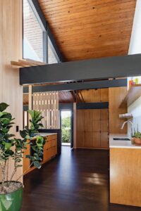 mid-century modern house renovation - jessica helgerson - entrance