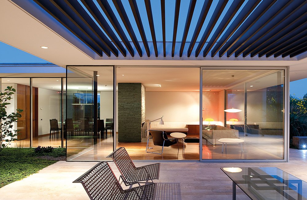 contemporary modernist house - santiago - 57studio - terrace