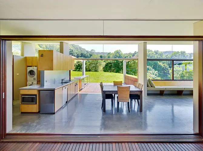 contemporary house by Fergus Scott Architects kitchen