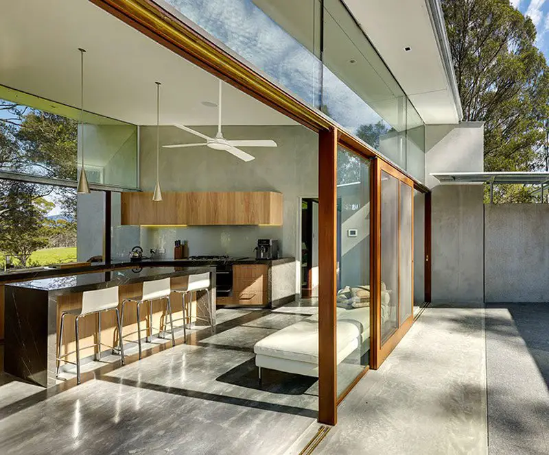 Contemporary House Fergus Scott Architects - kitchen