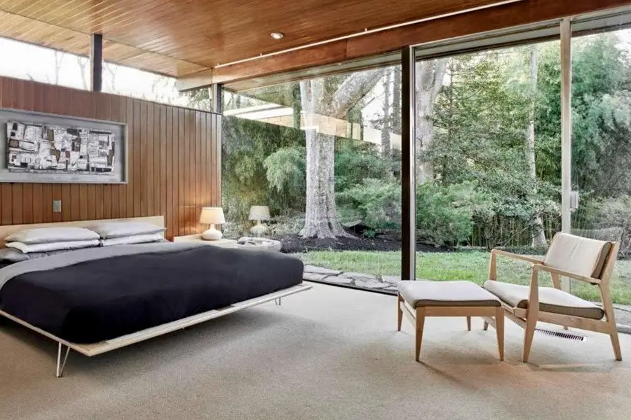 Richard Neutra House Philadelphia - bedroom