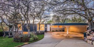 Salt Lake mid-century house carport by Ed Dreier