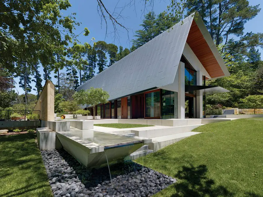 Australian modernist house danish interior - exterior