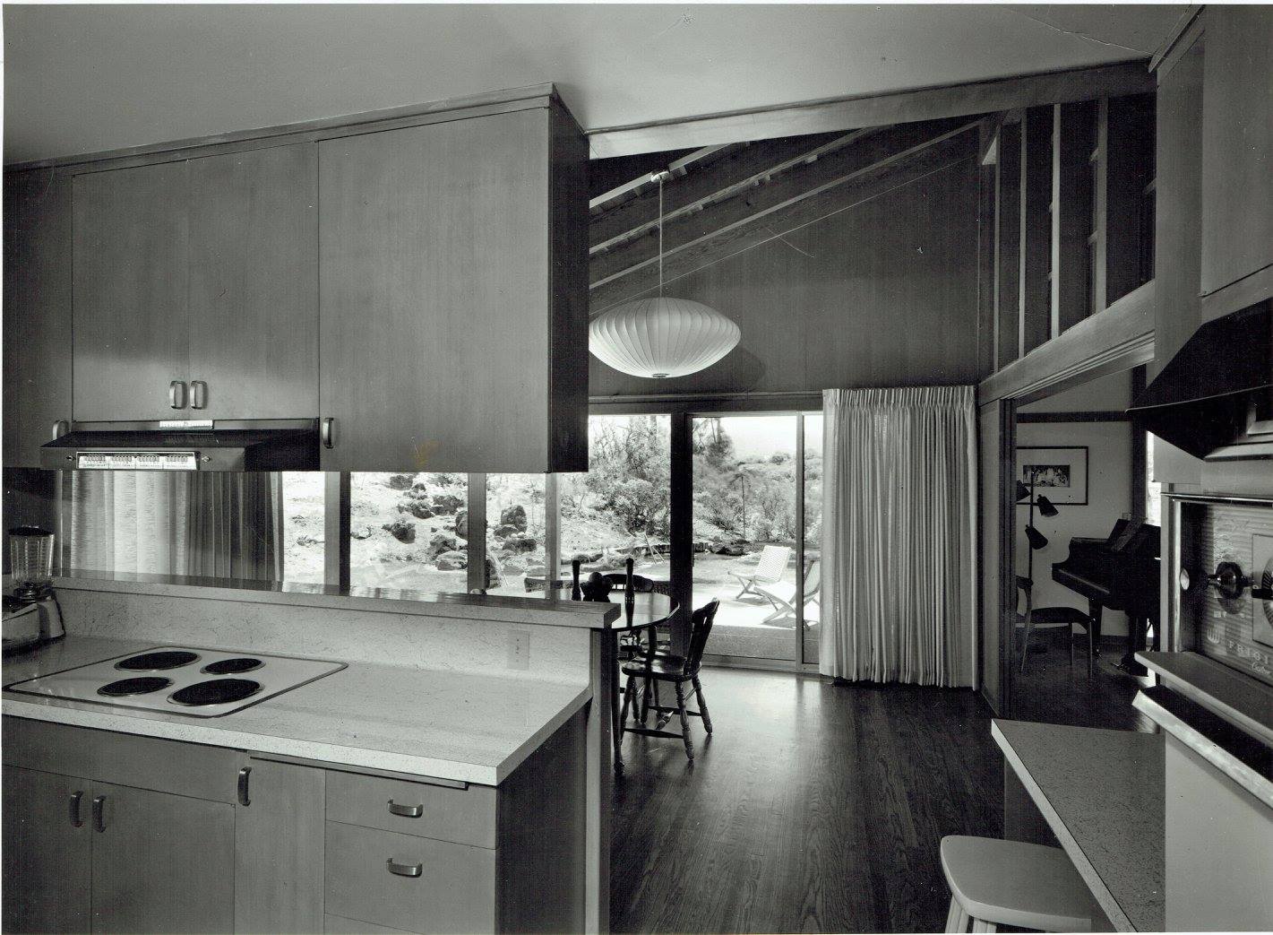 mid-century modern japanese style - Wm F. Hempel - kitchen