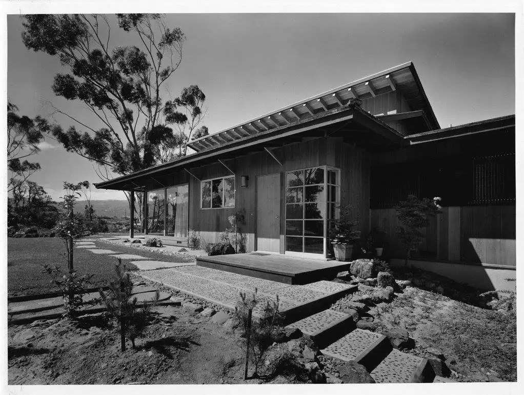 mid-century modern japanese style - Wm F. Hempel - outside