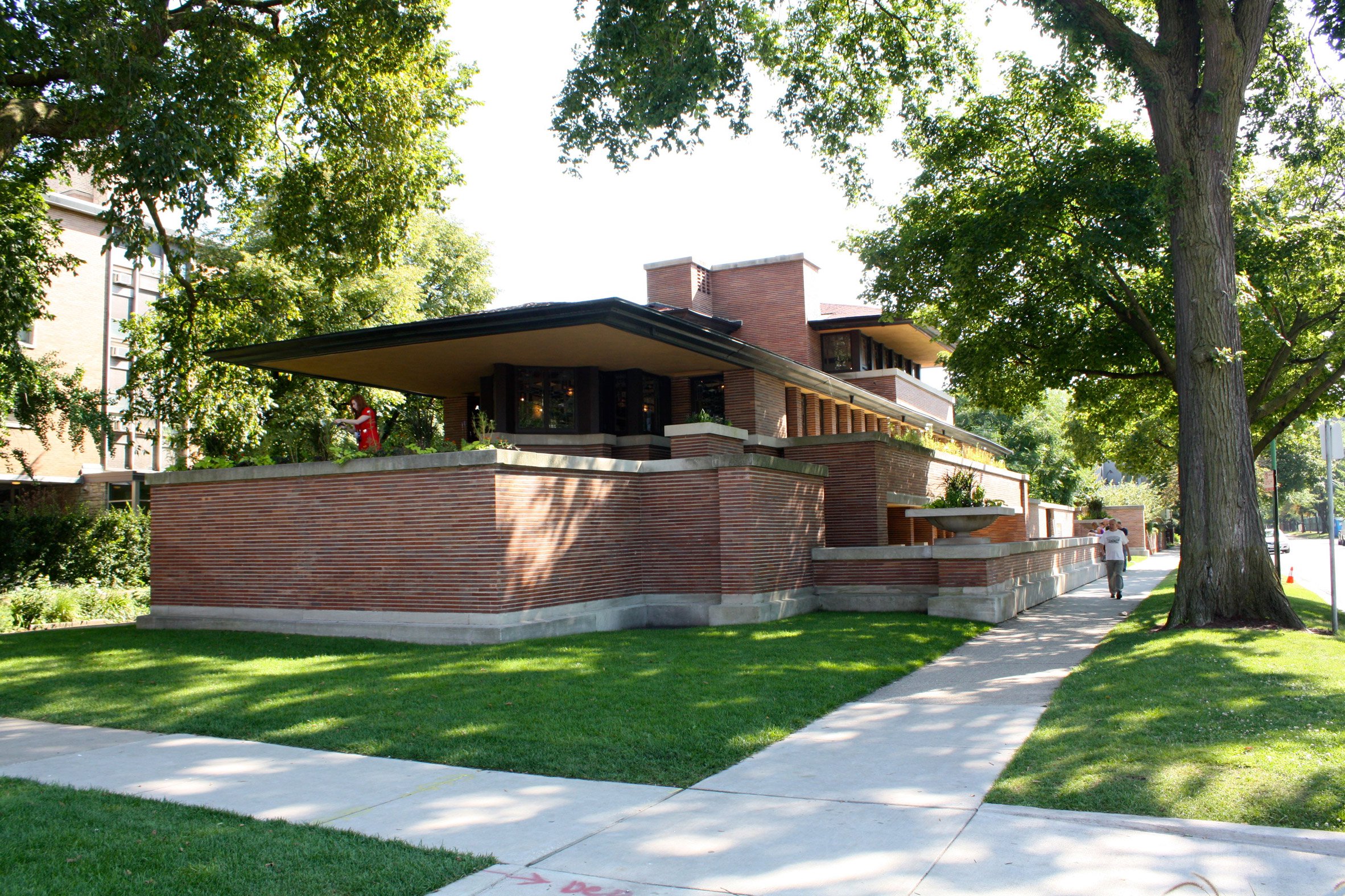 robie-house-illinois-frank-lloyd-wright - exterior