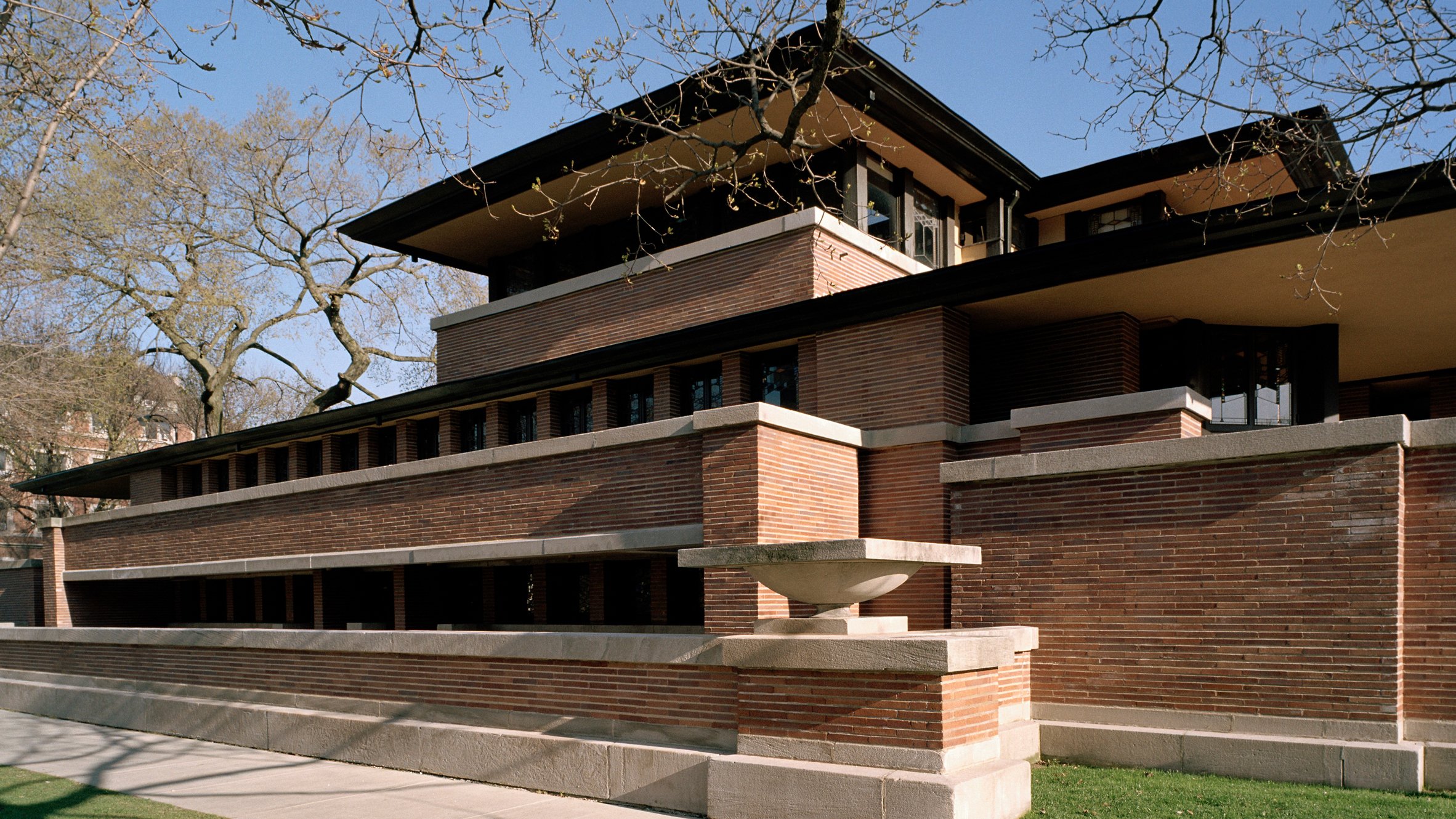 robie-house-illinois-frank-lloyd-wright - exterior