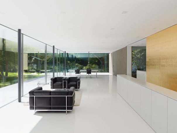 werner sobek - modernist house - interior