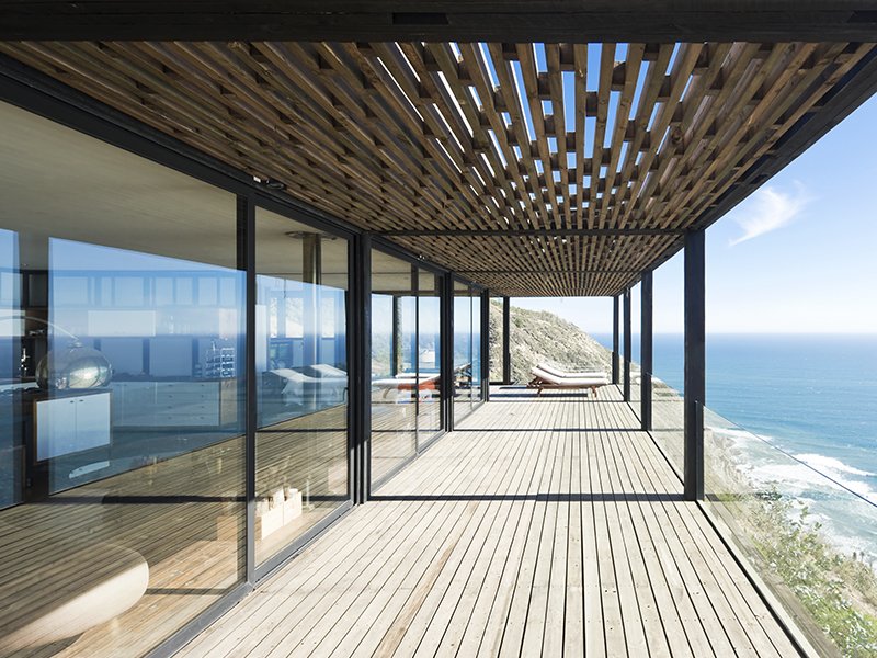 Modernist House Till - WMR Architects - terrace