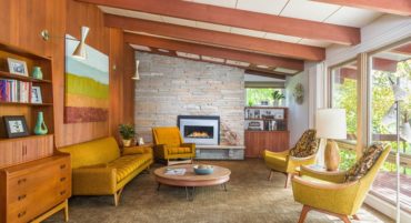 Don Davies mid-century Ranch Renovation - living