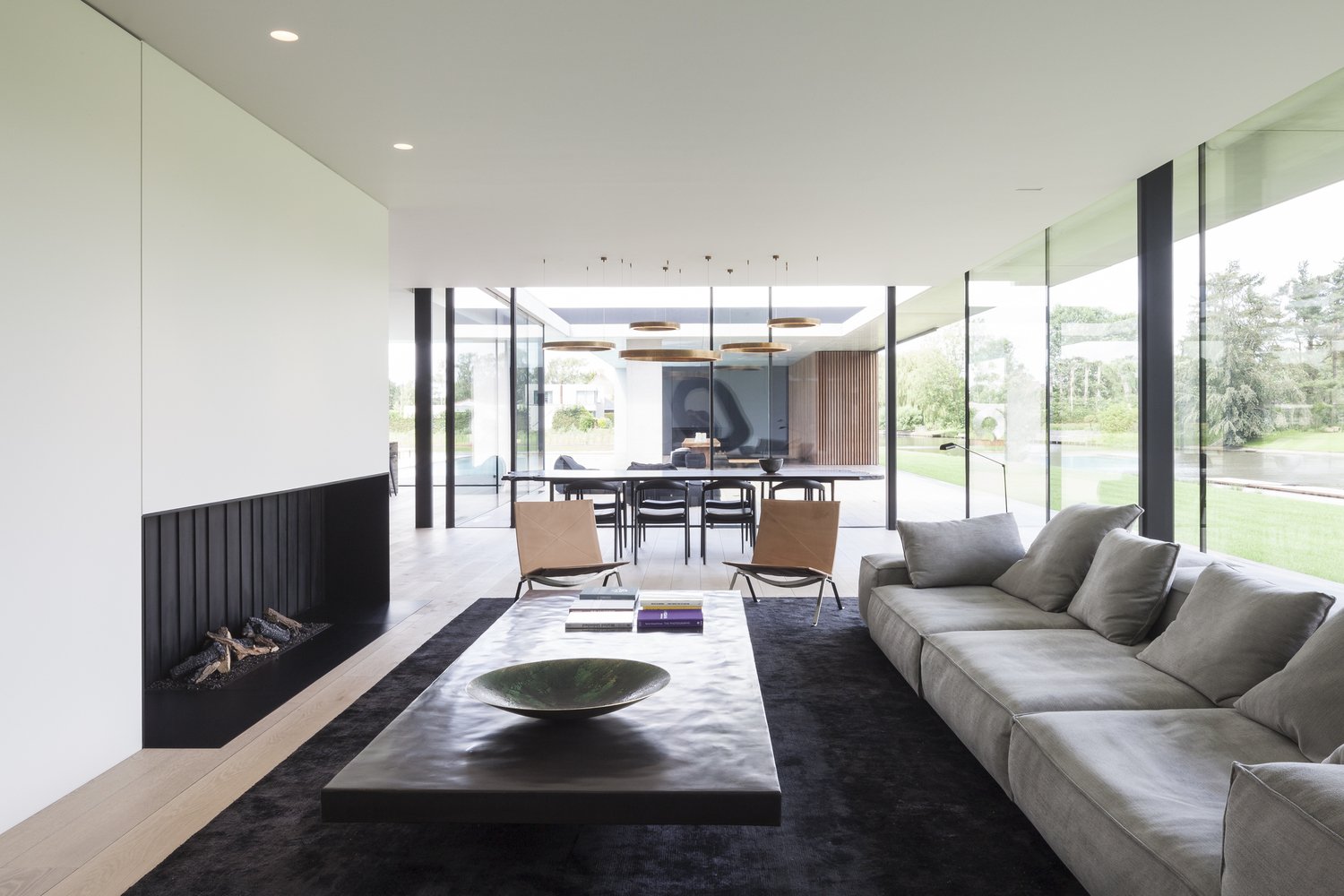 modern house Govaert & Vanhoutte - living