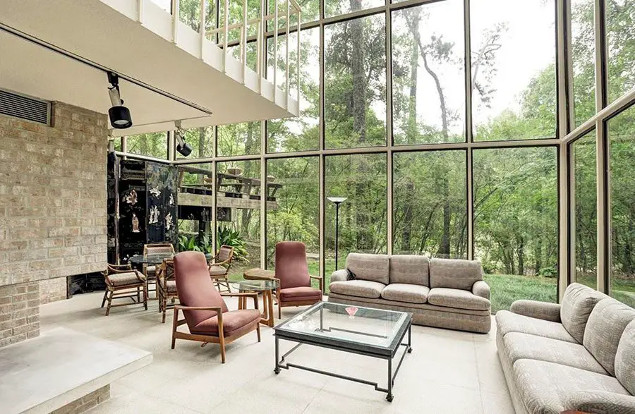 Iconic Mid Century In Houston - living