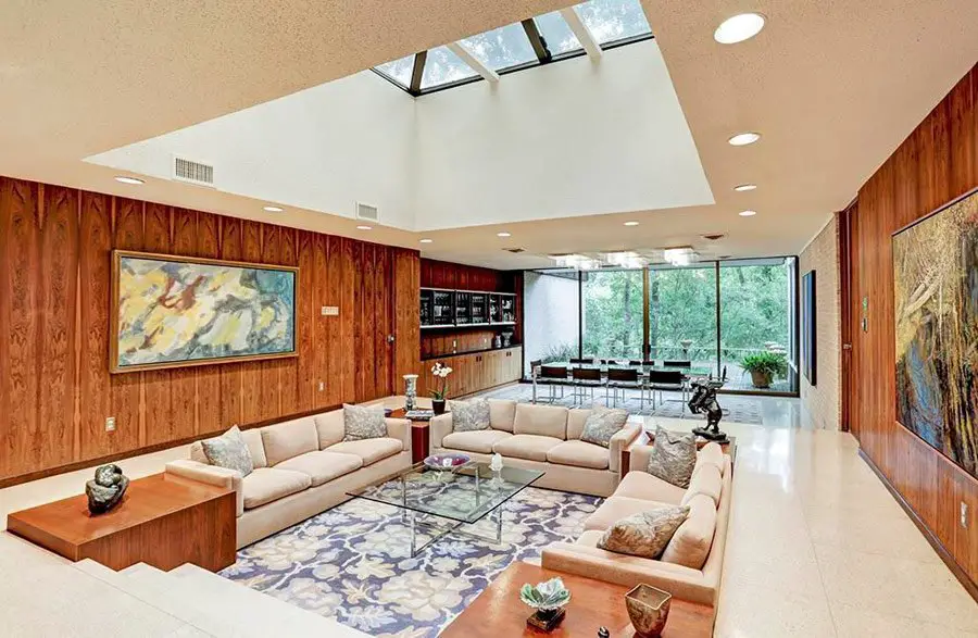 Iconic Mid Century In Houston - living