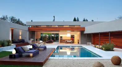 Modernist House In Menlo Park - pool