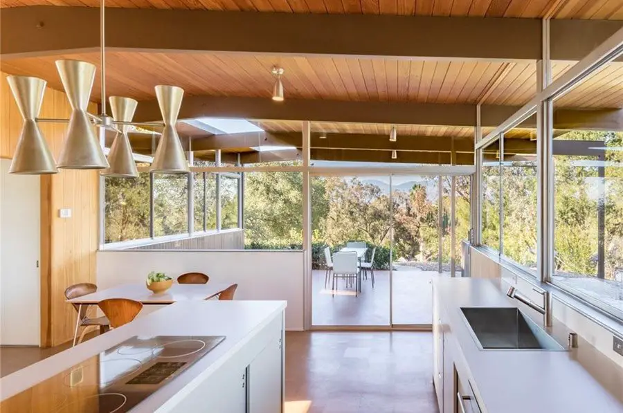 Richard Neutra - mid-century - roberts residence - kitchen