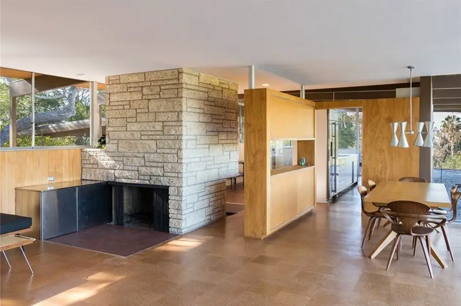 Richard Neutra - mid-century - roberts residence - living