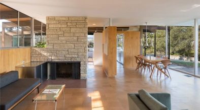 Richard Neutra - mid-century - roberts residence - living