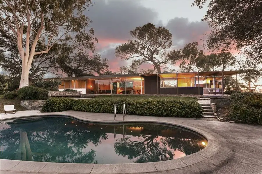 Richard Neutra - mid-century - roberts residence - pool