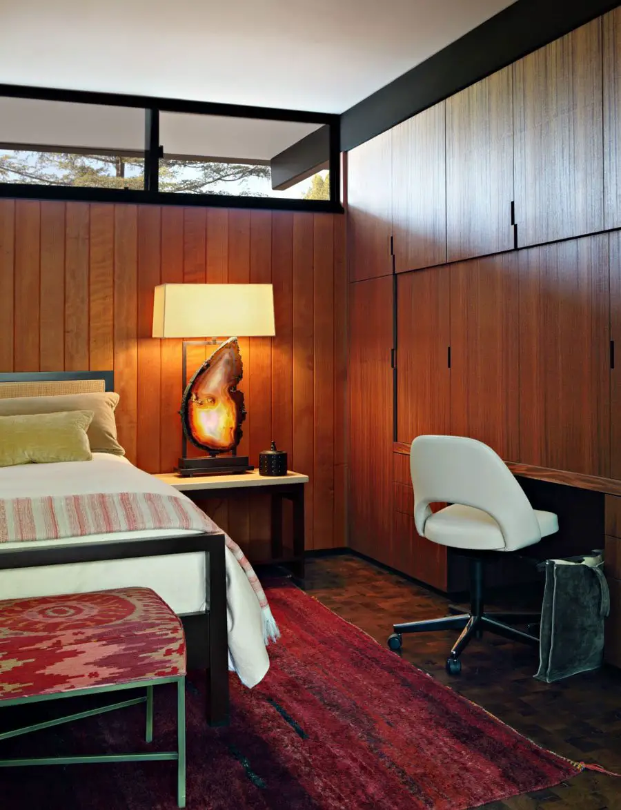 La Canada Flintridge mid-century house - bedroom