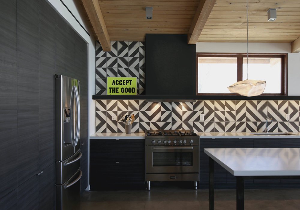 cliff may ranch style mid-century in palm springs - kitchen