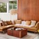 Mid-century Burnett Residence - living room