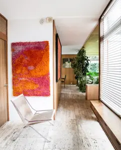 Peter Womersley’s High Sunderland house - corridor