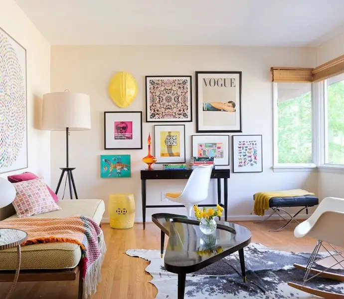 mid-century house renovation -guestroom