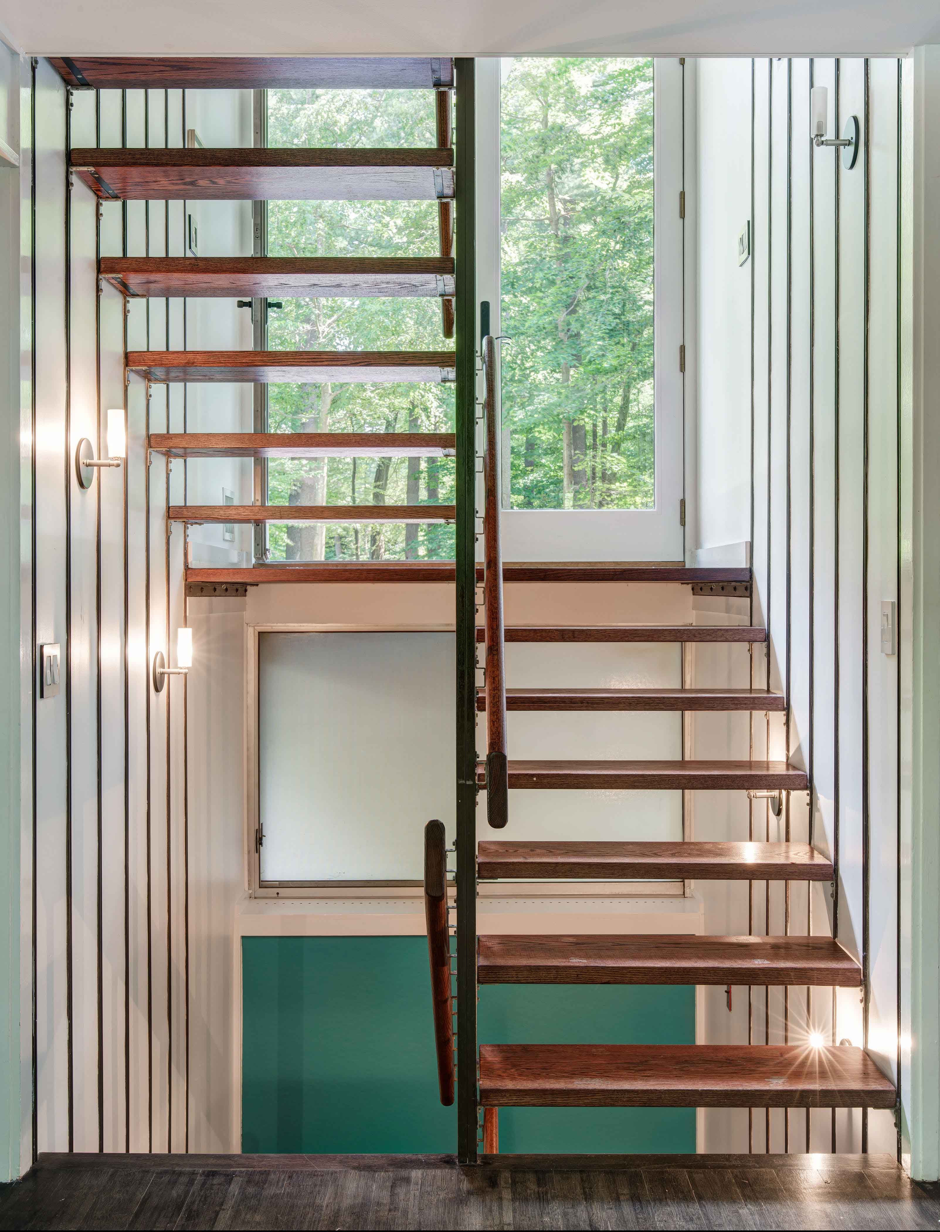 DeSilver House - John Black Lee - New Canaan - entrance